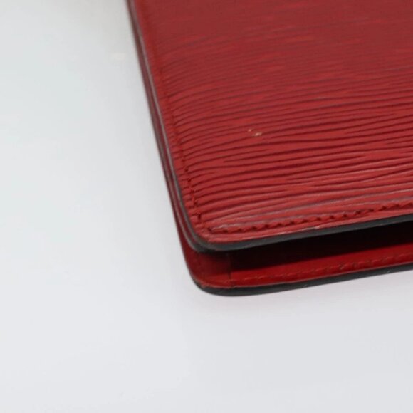 LOUIS VUITTON Epi Capuchin Shoulder Bag Red M52347 LV Auth 139777 - Picture 5 of 16